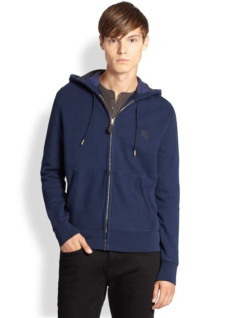 burberry blue label hoodie|burberry hoodie for men.